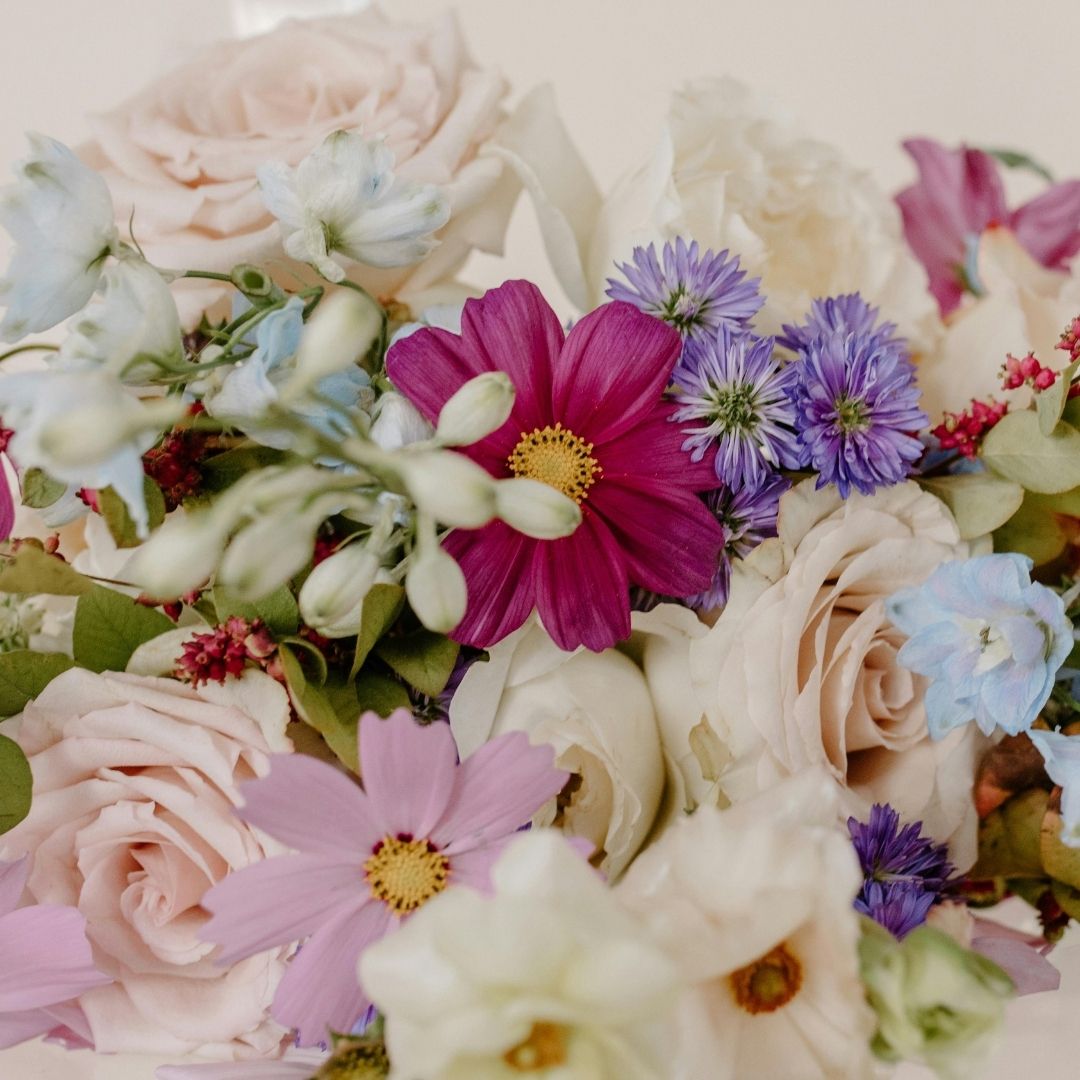 Bunch of flowers.