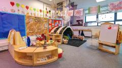 Interior of the Positive Steps Day Nursery play area
