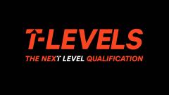 New T-Level Logo which incorporates the words: The Next Level Qualification